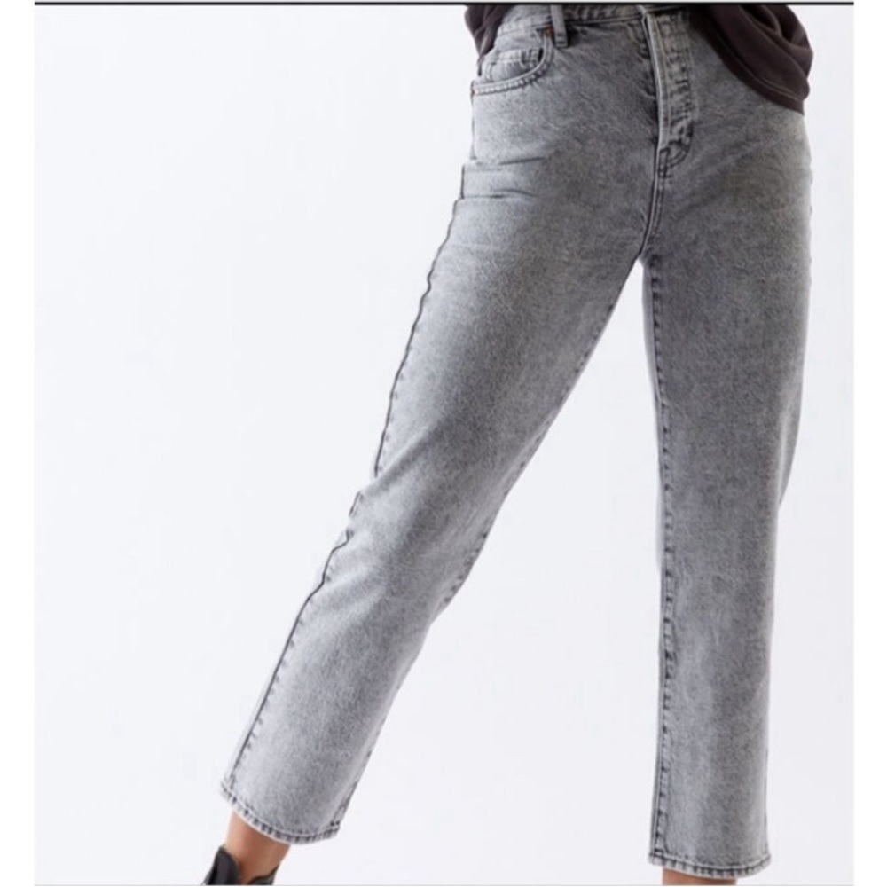 🇺🇸3/$15 PacSun High Rise Straight Acid Wash Jeans 24